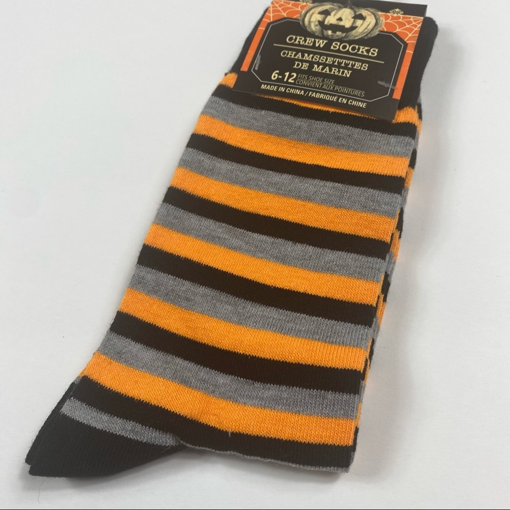 NWT Striped Socks Men’s Size 6-12